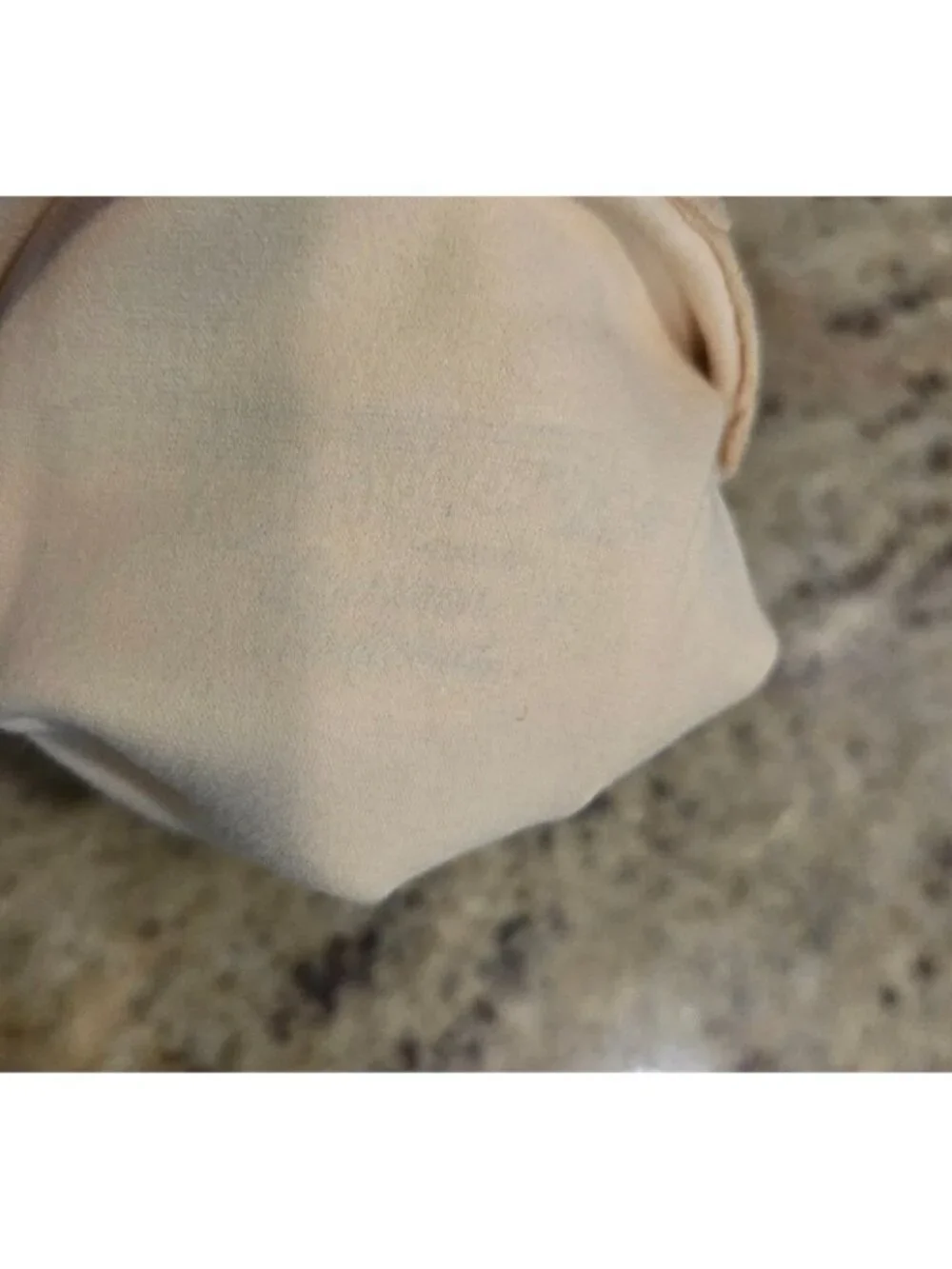 New! Vintage Women's Size M 7 Beige Cotton Formal Gloves Collar Tuxedo Look